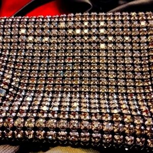 Alexander Wang heiress pouch in crystal
